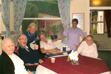 Pinewood residential home - residents and care staff